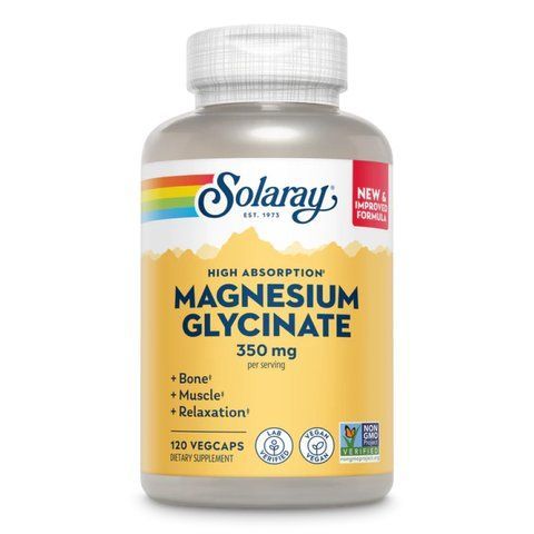 Solaray Magnesium Glycinate - 350 мг, 120 капсул 2022-10-1798 фото