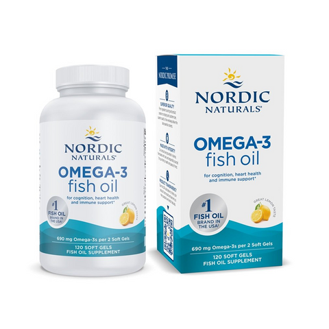 Omega-3 - 120 softgels 2023-10-7418 фото