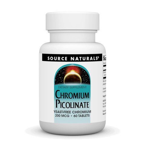 Chromium Picolinate 200 mcg Yeast Free - 60 tabs 2023-10-5117 фото