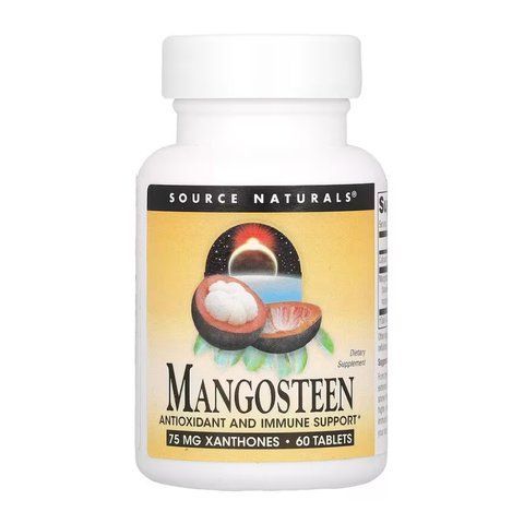 Mangosteen 75mg - 60 tabs (Пошкоджена етикетка) 2024-11-0199 фото