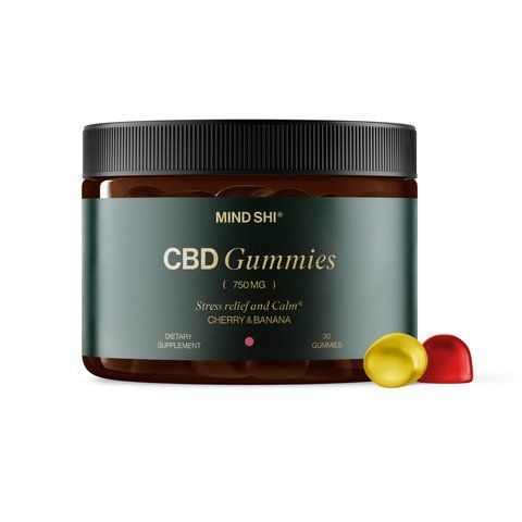 CBD Gummies Full Spectrum 750 mg Cherry & Banana - 30 gummies 2023-10-6348 фото
