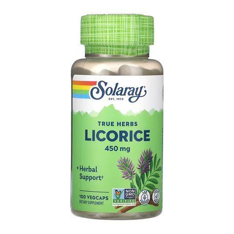Licorice 450mg - 100 vcaps 2023-10-6722 фото