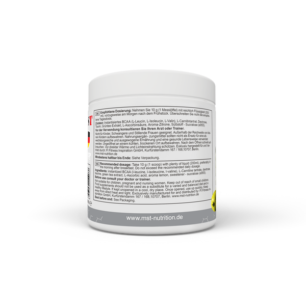 MST L-Carnitine + Amino &mdash; 300 г, Лімончело UP401 фото