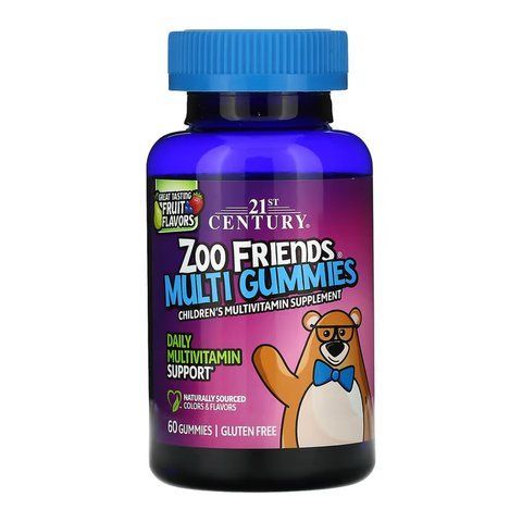 Zoo Friends Multi Gummies - 60 gummies 100-80-1564523-20 фото