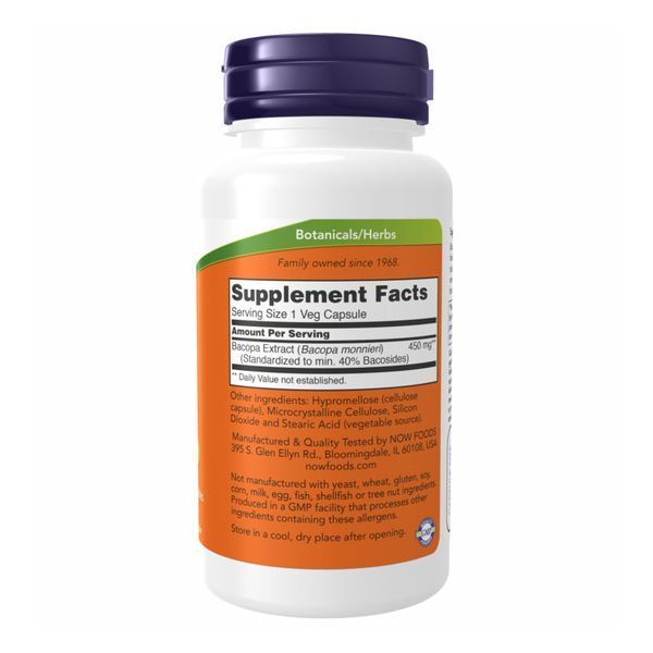 Bacopa Extract 450 mg - 90 vcaps 2022-10-0985 фото