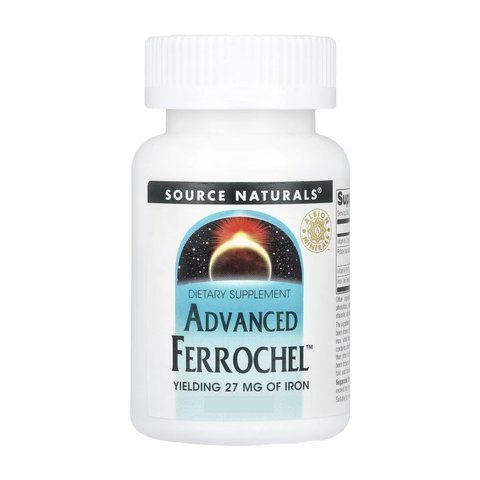 Source Naturals Advanced Ferrocheltm &mdash; 90 таблеток 2023-10-4623 фото