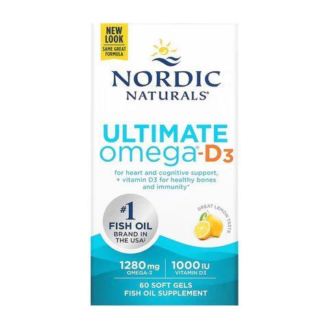 Nordic Naturals Ultimate Omega-D3 &mdash; 60 капсул 2023-10-5956 фото