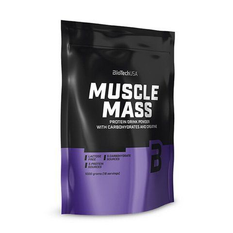 Biotech Muscle Mass &mdash; 1 000 г, Шоколад 100-31-5244798-20 фото