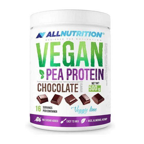 Vegan Pea Protein - 500g Chocolate 100-57-0389478-20 фото